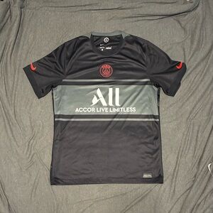 Nike PSG 2021/2022 Third 3rd Jersey Ligue 1 Like New - Sz L